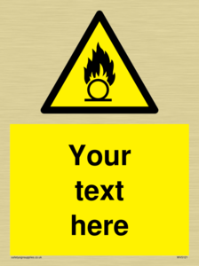 Custom Oxidising Sign