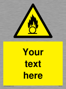 Custom Oxidising Sign
