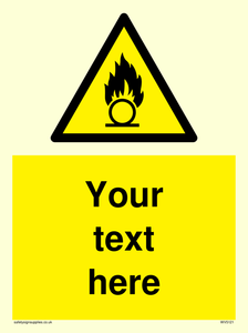 Custom Oxidising Sign