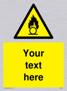Custom Oxidising Sign