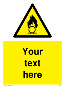 Custom Oxidising Sign