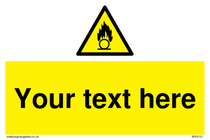 Custom Oxidising Sign