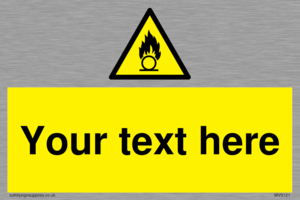 Custom Oxidising Sign