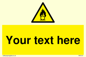 Custom Oxidising Sign