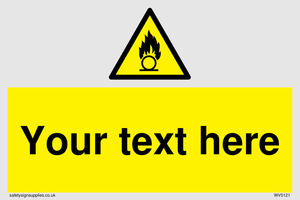 Custom Oxidising Sign