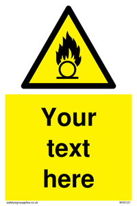 Custom Oxidising Sign