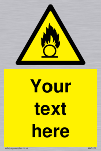 Custom Oxidising Sign