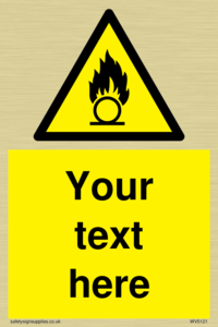 Custom Oxidising Sign