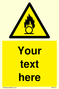 Custom Oxidising Sign