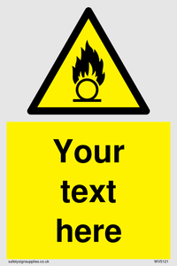 Custom Oxidising Sign
