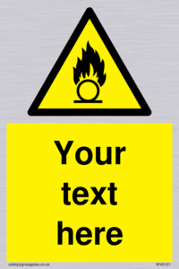 Custom Oxidising Sign