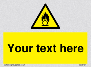 Custom Oxidising Sign