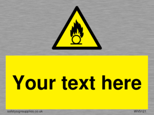 Custom Oxidising Sign