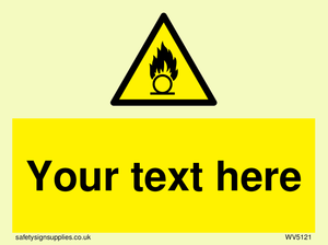 Custom Oxidising Sign