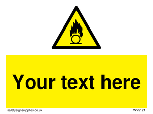 Custom Oxidising Sign