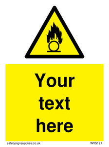 Custom Oxidising Sign