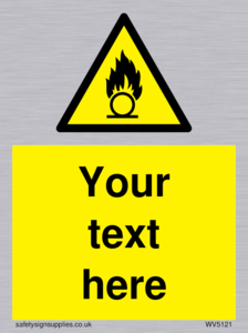 Custom Oxidising Sign