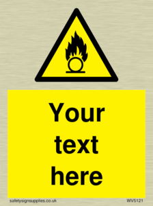 Custom Oxidising Sign