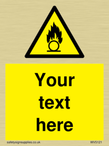 Custom Oxidising Sign