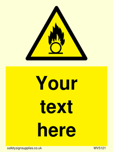 Custom Oxidising Sign