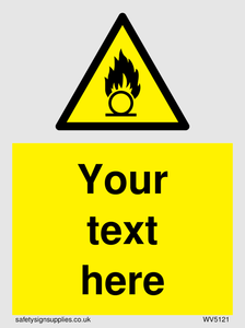 Custom Oxidising Sign