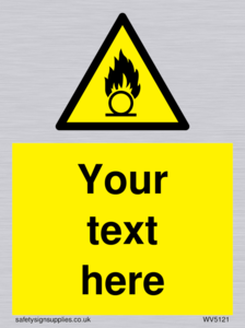 Custom Oxidising Sign