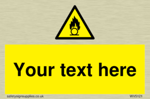 Custom Oxidising Sign