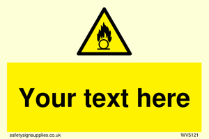 Custom Oxidising Sign