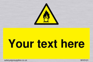 Custom Oxidising Sign