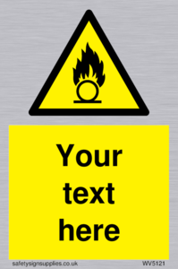 Custom Oxidising Sign