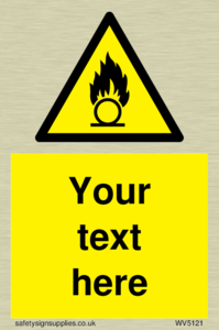 Custom Oxidising Sign