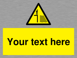 Custom Deep Water Sign