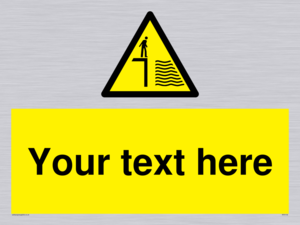 Custom Deep Water Sign