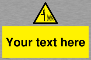 Custom Deep Water Sign