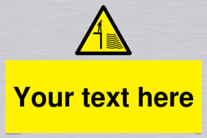 Custom Deep Water Sign