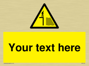 Custom Deep Water Sign