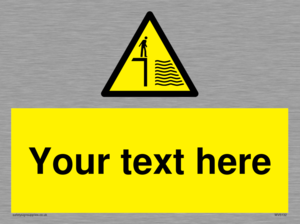 Custom Deep Water Sign