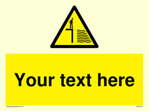 Custom Deep Water Sign