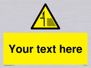 Custom Deep Water Sign