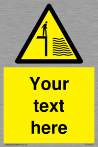 Custom Deep Water Sign