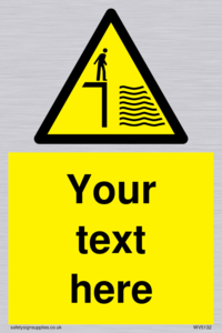 Custom Deep Water Sign