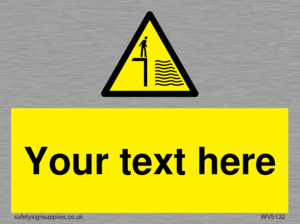 Custom Deep Water Sign