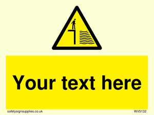 Custom Deep Water Sign