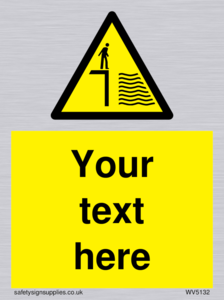 Custom Deep Water Sign