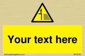 Custom Deep Water Sign