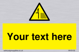 Custom Deep Water Sign