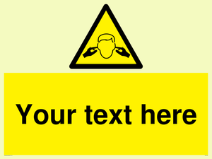 Custom Noise Hazard Sign