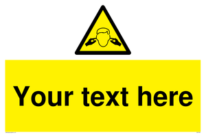 Custom Noise Hazard Sign