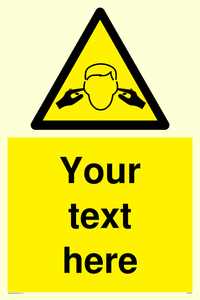 Custom Noise Hazard Sign
