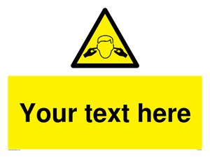 Custom Noise Hazard Sign